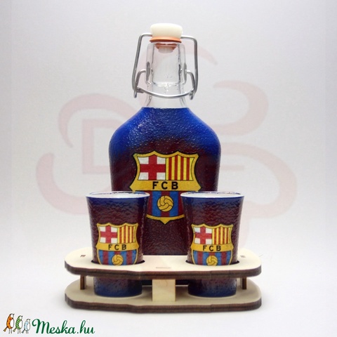 FC Barcelona pálinkás készlet sötét; Barcelona futball szurkolóknak - otthon & lakás - dekoráció - díszüveg - Meska.hu FC Barcelona pálinkás készlet sötét; Barcelona futball szurkolóknak - otthon & lakás - dekoráció - díszüveg - Meska.hu