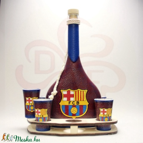 FC Barcelona italos készlet; Barcelona futball szurkolóknak - otthon & lakás - dekoráció - díszüveg - Meska.hu FC Barcelona italos készlet; Barcelona futball szurkolóknak - otthon & lakás - dekoráció - díszüveg - Meska.hu