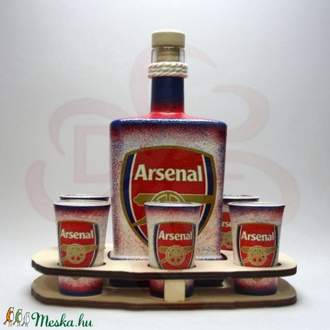 ARSENAL pálinkás szett ; Arsenal futball szurkolóknak - otthon & lakás - konyhafelszerelés - pohár - Meska.hu ARSENAL pálinkás szett ; Arsenal futball szurkolóknak - otthon & lakás - konyhafelszerelés - pohár - Meska.hu