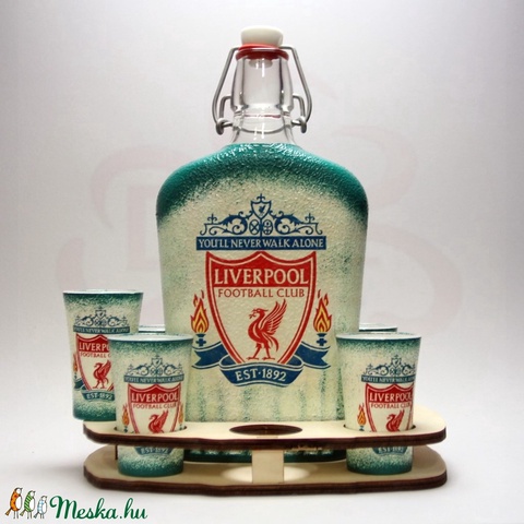 LIVERPOOL pálinkás készlet ; Liverpool szurkolóknak - otthon & lakás - konyhafelszerelés - üveg & kancsó - Meska.hu LIVERPOOL pálinkás készlet ; Liverpool szurkolóknak - otthon & lakás - konyhafelszerelés - üveg & kancsó - Meska.hu