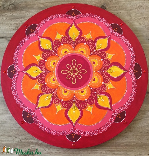Lélek erő mandala (50 cm) - otthon & lakás - dekoráció - mandala - Meska.hu Lélek erő mandala (50 cm) - otthon & lakás - dekoráció - mandala - Meska.hu