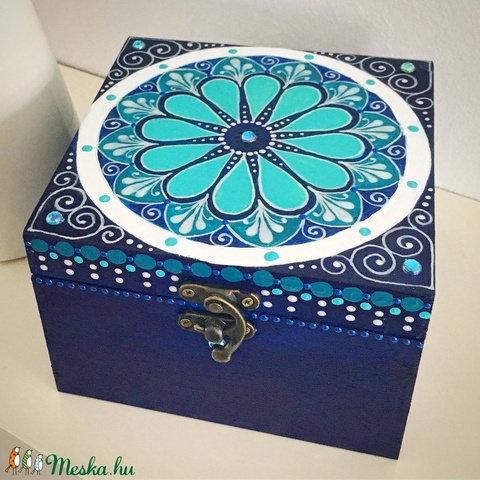 Mandala ékszerdoboz - otthon & lakás - dekoráció - mandala - Meska.hu Mandala ékszerdoboz - otthon & lakás - dekoráció - mandala - Meska.hu