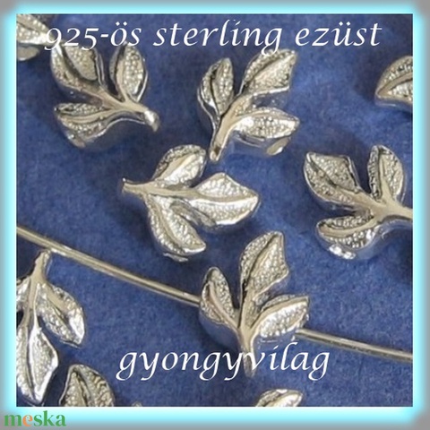 925-ös ezüst köztes / gyöngy / dísz EKÖ 64 2db/csomag - gyöngy, ékszerkellék - fém köztesek - Meska.hu 925-ös ezüst köztes / gyöngy / dísz EKÖ 64 2db/csomag - gyöngy, ékszerkellék - fém köztesek - Meska.hu