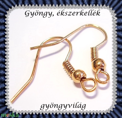 Akasztós fülbevaló alap 20 pár BFK-A02 ABEF - gyöngy, ékszerkellék - egyéb alkatrész - Meska.hu Akasztós fülbevaló alap 20 pár BFK-A02 ABEF - gyöngy, ékszerkellék - egyéb alkatrész - Meska.hu