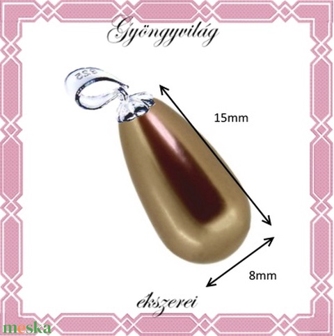 Medálok: Swarovski félig fúrt csepp 925-ös sterling ezüst SME-SW03-4-15 15mm-es több színben - ékszer - nyaklánc - medál - Meska.hu Medálok: Swarovski félig fúrt csepp 925-ös sterling ezüst SME-SW03-4-15 15mm-es több színben - ékszer - nyaklánc - medál - Meska.hu
