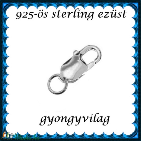 925-ös ezüst 1soros lánckapocs ELK 1S 15-15 - gyöngy, ékszerkellék - egyéb alkatrész - Meska.hu 925-ös ezüst 1soros lánckapocs ELK 1S 15-15 - gyöngy, ékszerkellék - egyéb alkatrész - Meska.hu