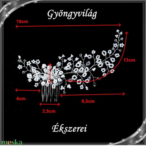 Ékszerek-hajdíszek, hajcsatok: Esküvői, menyasszonyi, alkalmi hajdísz S-H-FÜ05e - esküvő - hajdísz - fésűs hajdísz - Meska.hu Ékszerek-hajdíszek, hajcsatok: Esküvői, menyasszonyi, alkalmi hajdísz S-H-FÜ05e - esküvő - hajdísz - fésűs hajdísz - Meska.hu