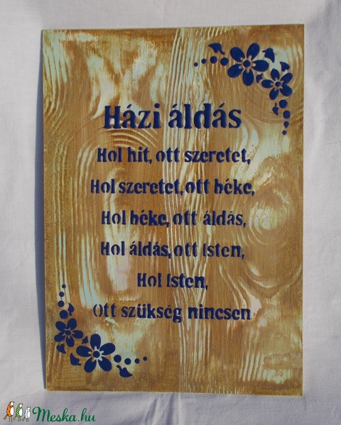 Házi áldás - síkból kiemelkedő, fényes betűkkel és mintával - otthon & lakás - spiritualitás & vallás - házi áldás - Meska.hu Házi áldás - síkból kiemelkedő, fényes betűkkel és mintával - otthon & lakás - spiritualitás & vallás - házi áldás - Meska.hu