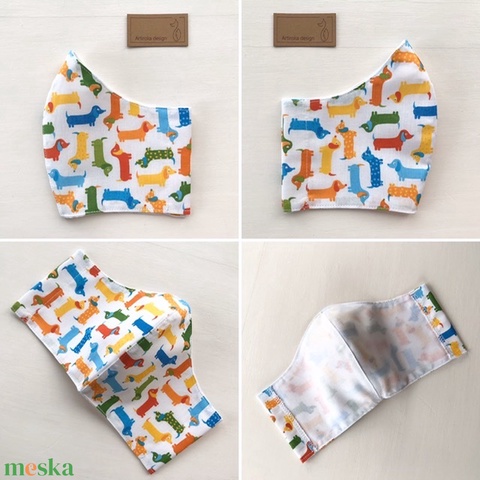 Tacskó kutya mintás arcmaszk, szájmaszk, maszk - Artiroka design - maszk, arcmaszk - gyerek - Meska.hu Tacskó kutya mintás arcmaszk, szájmaszk, maszk - Artiroka design - maszk, arcmaszk - gyerek - Meska.hu