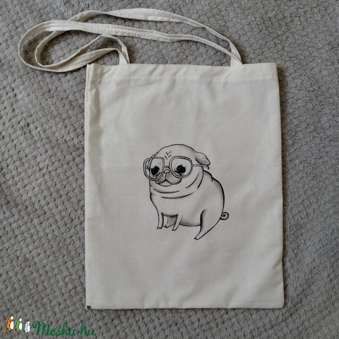 cuki mopsz, kézzel rajzolt, kutyás natúr vászontáska - táska & tok - bevásárlás & shopper táska - shopper, textiltáska, szatyor - Meska.hu cuki mopsz, kézzel rajzolt, kutyás natúr vászontáska - táska & tok - bevásárlás & shopper táska - shopper, textiltáska, szatyor - Meska.hu