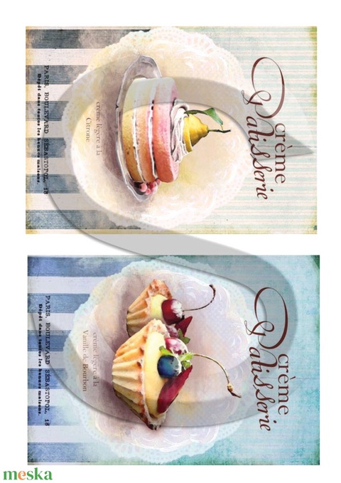 Receptfüzet-sorozat 8. - papír - decoupage papír - Meska.hu Receptfüzet-sorozat 8. - papír - decoupage papír - Meska.hu