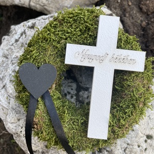 Sírkoszorú - otthon & életmód - vallás - temetkezési tárgy - Meska.hu