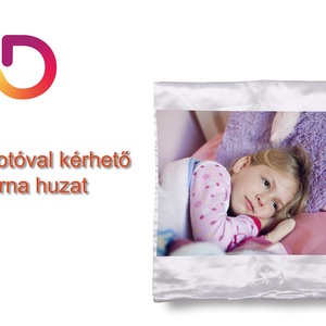 Szatén díszpárna huzat, saját fotóddal, Otthon & Életmód, Lakástextil, Párna & Párnahuzat, Festett tárgyak, MESKA