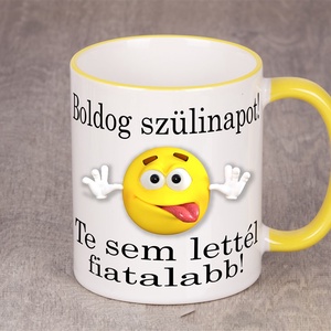 Szülinapi Bögre, Otthon & Életmód, Konyhafelszerelés, tálalás, Tálalás, Bögre & Csésze, Festett tárgyak, MESKA