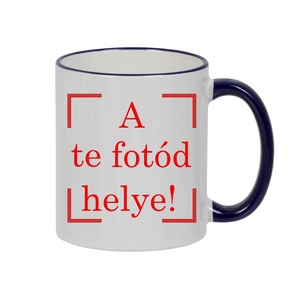 Bögre saját fotóddal, Otthon & Életmód, Konyhafelszerelés, tálalás, Tálalás, Bögre & Csésze, Festett tárgyak, MESKA
