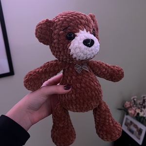 Pihe puha plüss mackó, Játék & Sport, Plüssállat & Játékfigura, Maci, Horgolás, MESKA