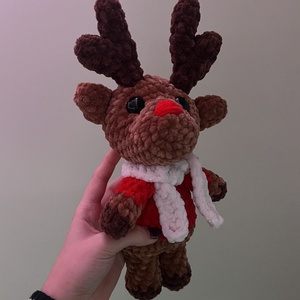 Rudolf, a piros orrú szarvas - Meska.hu