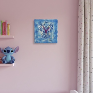 Fali óra Stitch - Meska.hu