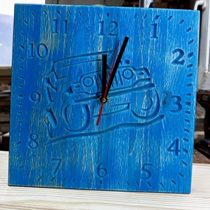 Fali óra gyerekeszobába - Meska.hu