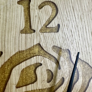 Fali óra rózsa mintás - otthon & életmód - dekoráció - fali és függő dekoráció - falióra & óra - Meska.hu