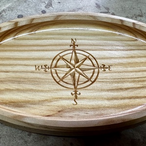 Fa tál - táska & tok - kulcstartó & táskadísz - kulcstartó - Meska.hu