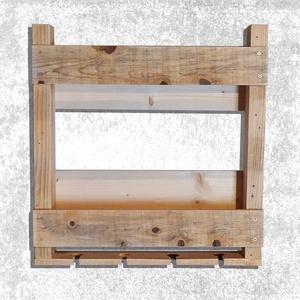 Ital és pohártartó polc - otthon & életmód - bútor - polc - Meska.hu