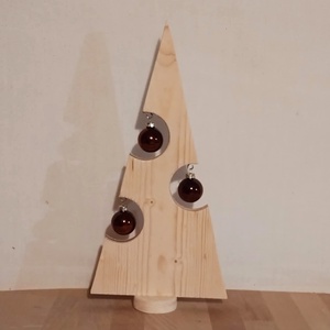 Dekor fenyő - karácsony - karácsonyi lakásdekoráció - karácsonyi lakásdíszek - Meska.hu