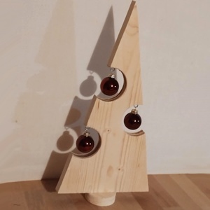 Dekor fenyő - karácsony - karácsonyi lakásdekoráció - karácsonyi lakásdíszek - Meska.hu