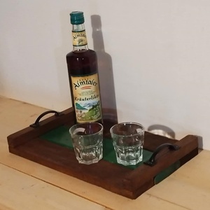 Tálca, Otthon & Életmód, Konyhafelszerelés, tálalás, Tálalás, Tálca, Famegmunkálás, MESKA