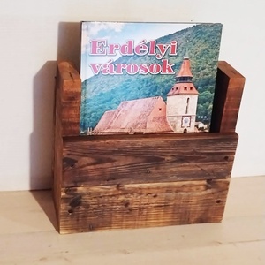 Rusztikus újságtartó - otthon & életmód - tárolás & rendszerezés - újságtartó - Meska.hu