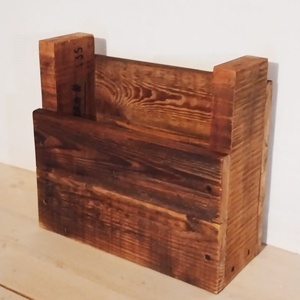 Rusztikus újságtartó - otthon & életmód - tárolás & rendszerezés - újságtartó - Meska.hu