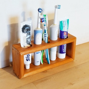 Fogkefe tartó - otthon & életmód - fürdőszoba - fogkefetartó - Meska.hu