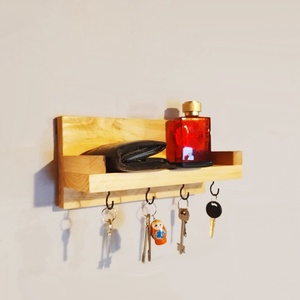Fali kulcstartó, Otthon & Életmód, Dekoráció, Fali és függő dekoráció, Fali kulcstartó, Famegmunkálás, MESKA