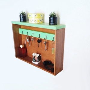 Fali kulcstartó, Otthon & Életmód, Dekoráció, Fali és függő dekoráció, Fali kulcstartó, Famegmunkálás, MESKA