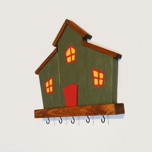 Fali kulcstartó - otthon & életmód - dekoráció - fali és függő dekoráció - fali kulcstartó - Meska.hu