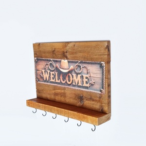 Fali polcos kulcstartó - otthon & életmód - dekoráció - fali és függő dekoráció - fali kulcstartó - Meska.hu