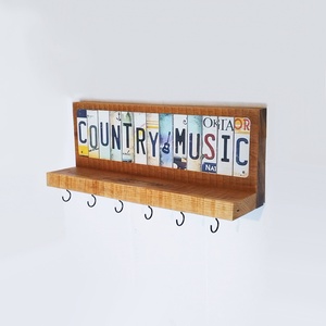 Fali polcos kulcstartó - otthon & életmód - dekoráció - fali és függő dekoráció - fali kulcstartó - Meska.hu