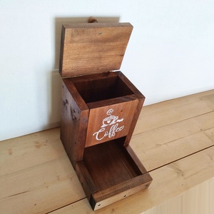 Kávé kapszula tároló - otthon & életmód - konyhafelszerelés, tálalás - konyhai tárolás - tea & kávé tárolás - Meska.hu