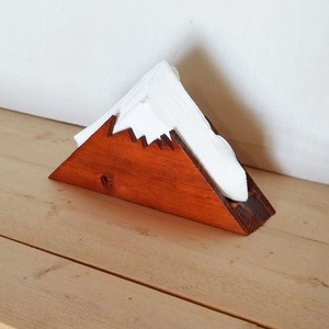 Szalvétatartó, Otthon & Életmód, Konyhafelszerelés, tálalás, Tálalás, Szalvétatartó, szalvétagyűrű, , Rusztikus szalvétatartó újrahasznosított fából, pácolt, lakkozott, 23 x 8,5 x 7,5 cm. 2500 Ft, MESKA