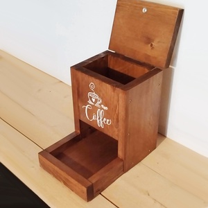 Kávé kapszula tároló - otthon & életmód - konyhafelszerelés, tálalás - konyhai tárolás - tea & kávé tárolás - Meska.hu