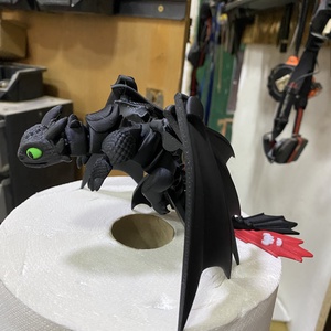 Toothless / Fogatlan így neveld a sárkányod - játék & sport - plüssállat & játékfigura - plüss sárkány - Meska.hu