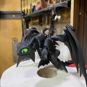 Toothless / Fogatlan így neveld a sárkányod - játék & sport - plüssállat & játékfigura - plüss sárkány - Meska.hu