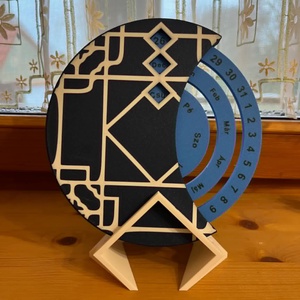 Egyedi, Személyre szabható örök naptár, Otthon & Életmód, Dekoráció, Fali és függő dekoráció, Falinaptár & Öröknaptár, Mindenmás, MESKA