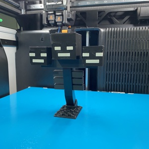 � Minecraft � Wither Dekor Figura - játék & sport - plüssállat & játékfigura - szörnyike - Meska.hu