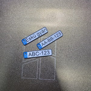 � Egyedi, Személyre Szabható Rendszámtábla Kulcstartó - táska & tok - kulcstartó & táskadísz - kulcstartó - Meska.hu