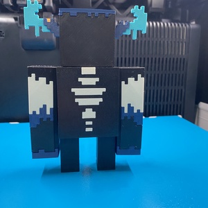 Minecraft Warden Figura - játék & sport - plüssállat & játékfigura - más figura - Meska.hu