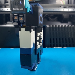 Minecraft Warden Figura - játék & sport - plüssállat & játékfigura - más figura - Meska.hu