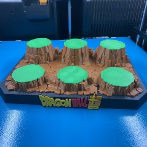�� Dragon Ball figura tartó � Burger King figurákhoz �� - otthon & életmód - dekoráció - asztal és polc dekoráció - dekorációs tál, tartó - Meska.hu