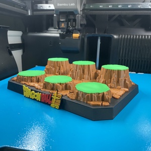 �� Dragon Ball figura tartó � Burger King figurákhoz �� - otthon & életmód - dekoráció - asztal és polc dekoráció - dekorációs tál, tartó - Meska.hu