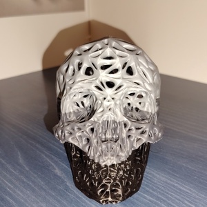 3D-nyomtatott Voronoi koponya - otthon & életmód - dekoráció - asztal és polc dekoráció - asztaldísz - Meska.hu